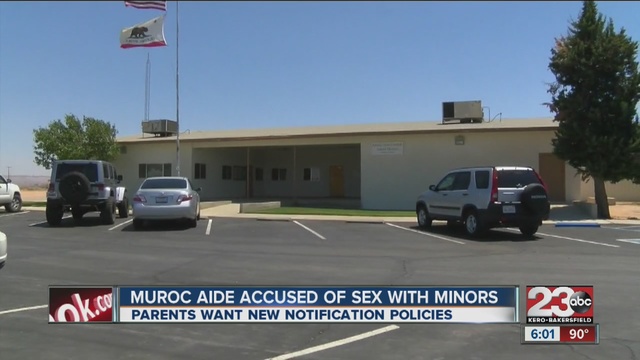 Muroc Unified School District employee accused of having sex with Muroc Unified School District employee accused of having sex with