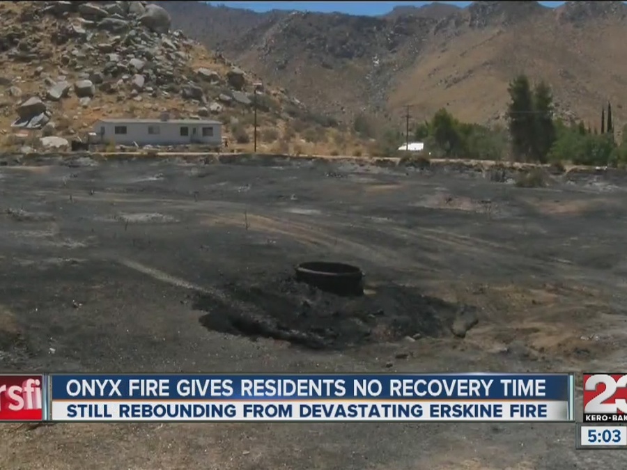 Onyx fire gives residents no recovery time after Erskine blaze
