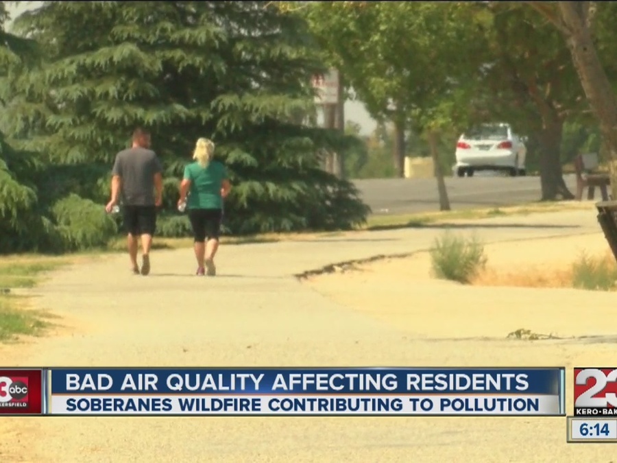 Bad air quality affecting residents Bakersfield, CA
