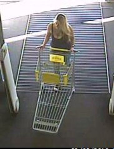 two suspects sought after using stolen credit card at walmart on walmart rosedale