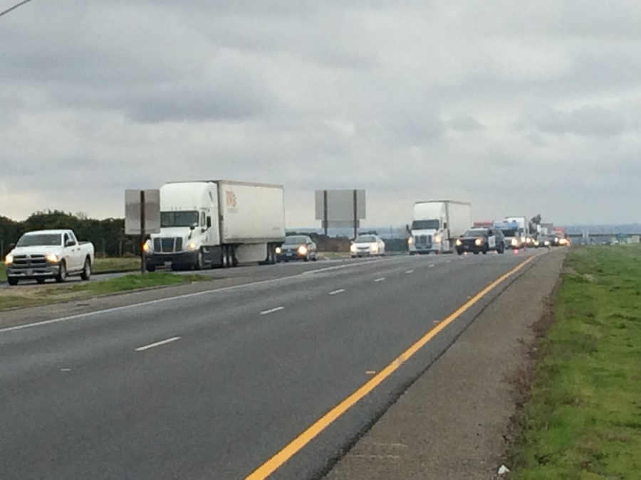 Highway 58 closed near Towerline Road due to accident, one confirmed