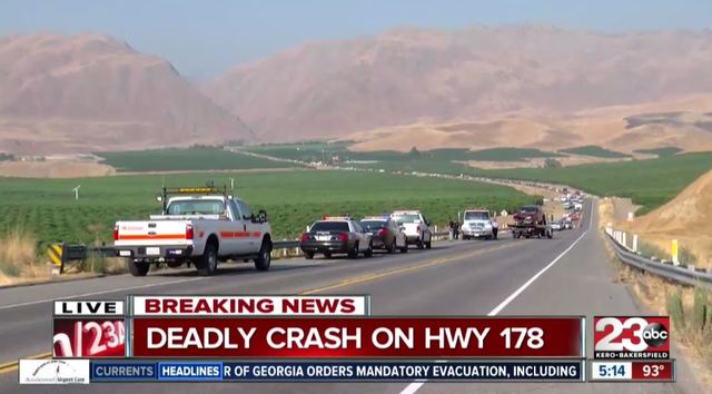 One person, two dogs die in Hwy 178 crash