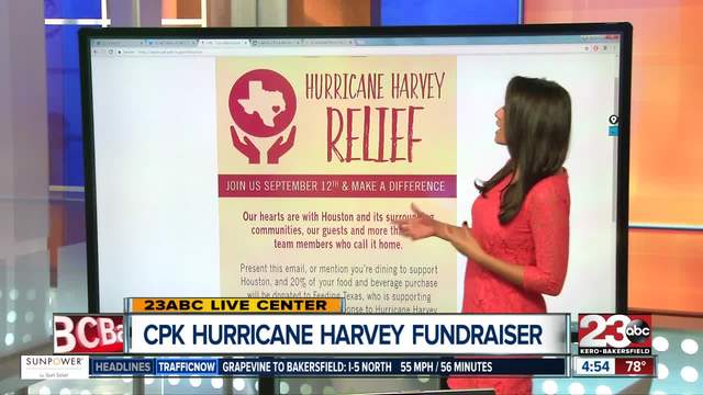 california pizza kitchen harvey fundraiser tuesday september 12th turnto23com bakersfield ca - California Pizza Kitchen Houston california pizza kitchen harvey fundraiser tuesday september 12th turnto23com bakersfield ca - California Pizza Kitchen Houston