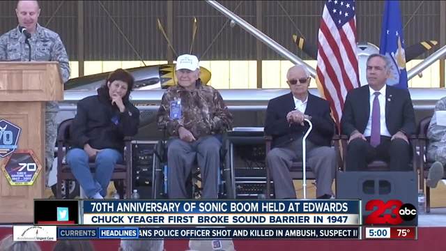 Edwards celebrates 70 year anniversary of first supersonic flight, 70th ...