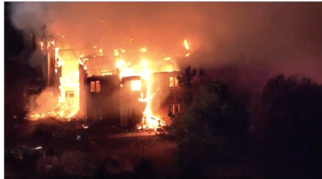 Massive fire erupts at a Pennsylvania nursing home