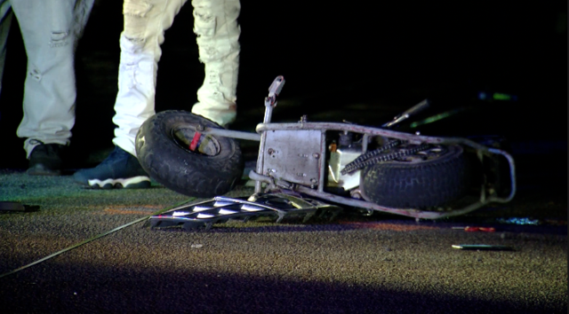 Man Taken To Hospital After Being Hit By A Car While Riding Homemade Scooter Man Taken To Hospital After Being Hit By A Car While Riding Homemade Scooter