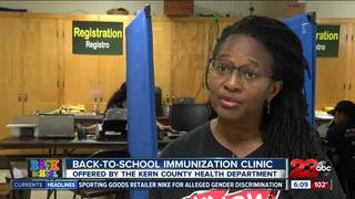 Back to school immunizations are back