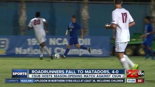 Roadrunners fall to Matadors, 0-4