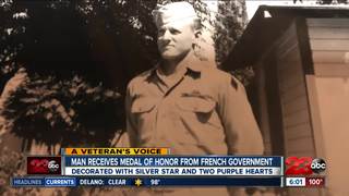 Local veteran receives French Legion of Honor