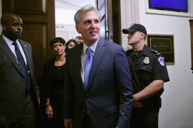 McCarthy will run for 'minority leadership'